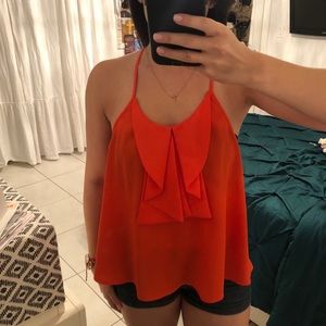 SOLD Orange blouse 🙌🏼💚*3/$25